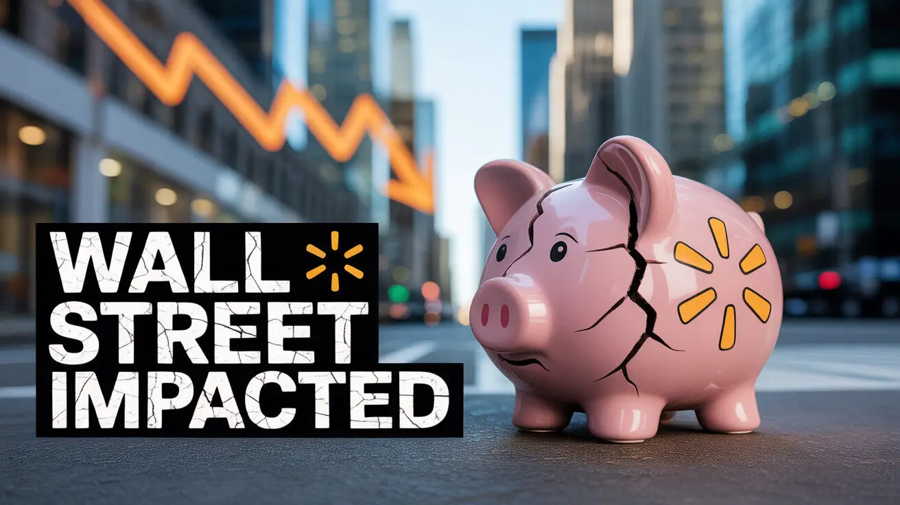 Wall Street slides again as Walmart misses earnings